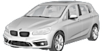 BMW F45 U1196 Fault Code